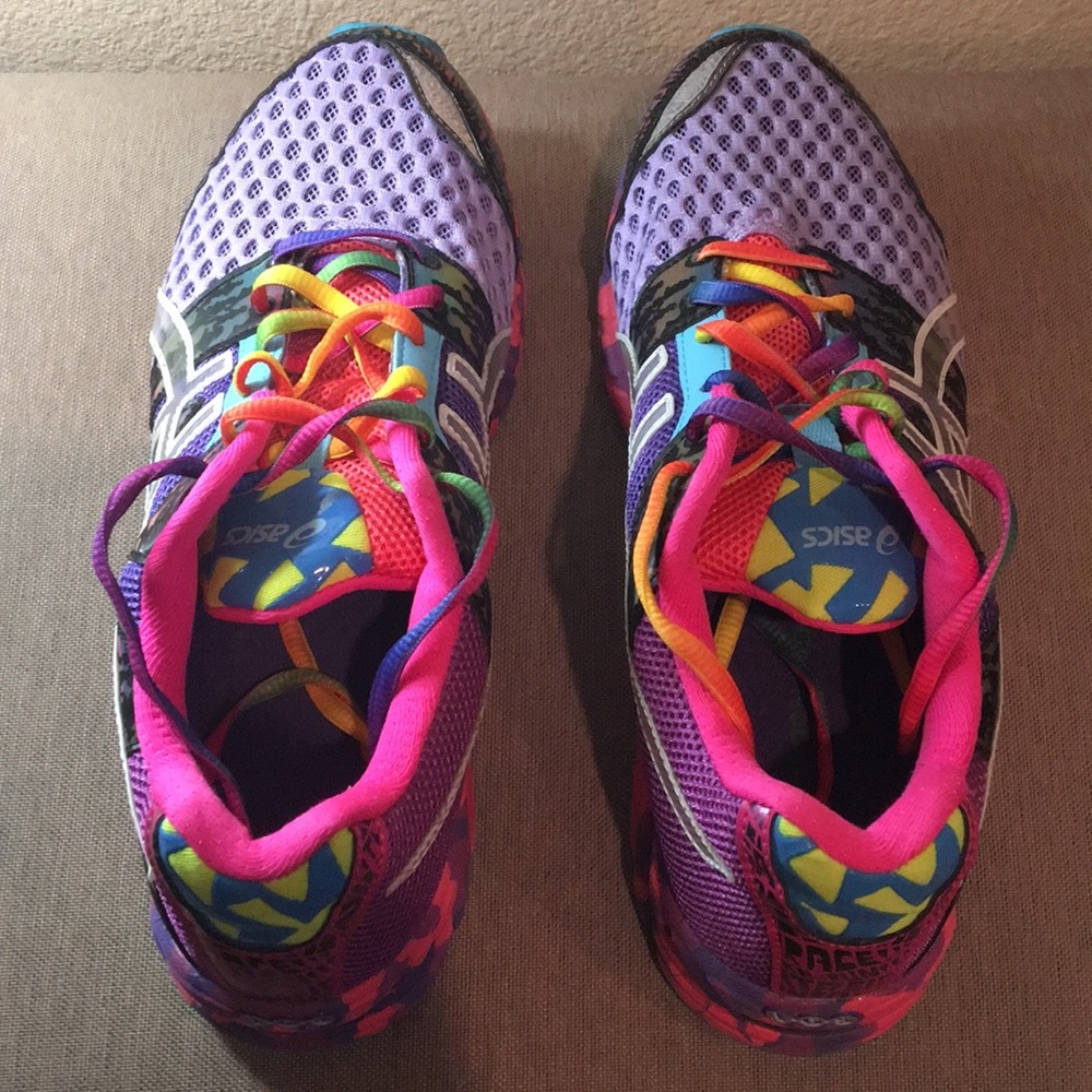 ASICS size 9 gel. Multi color. Good condition.